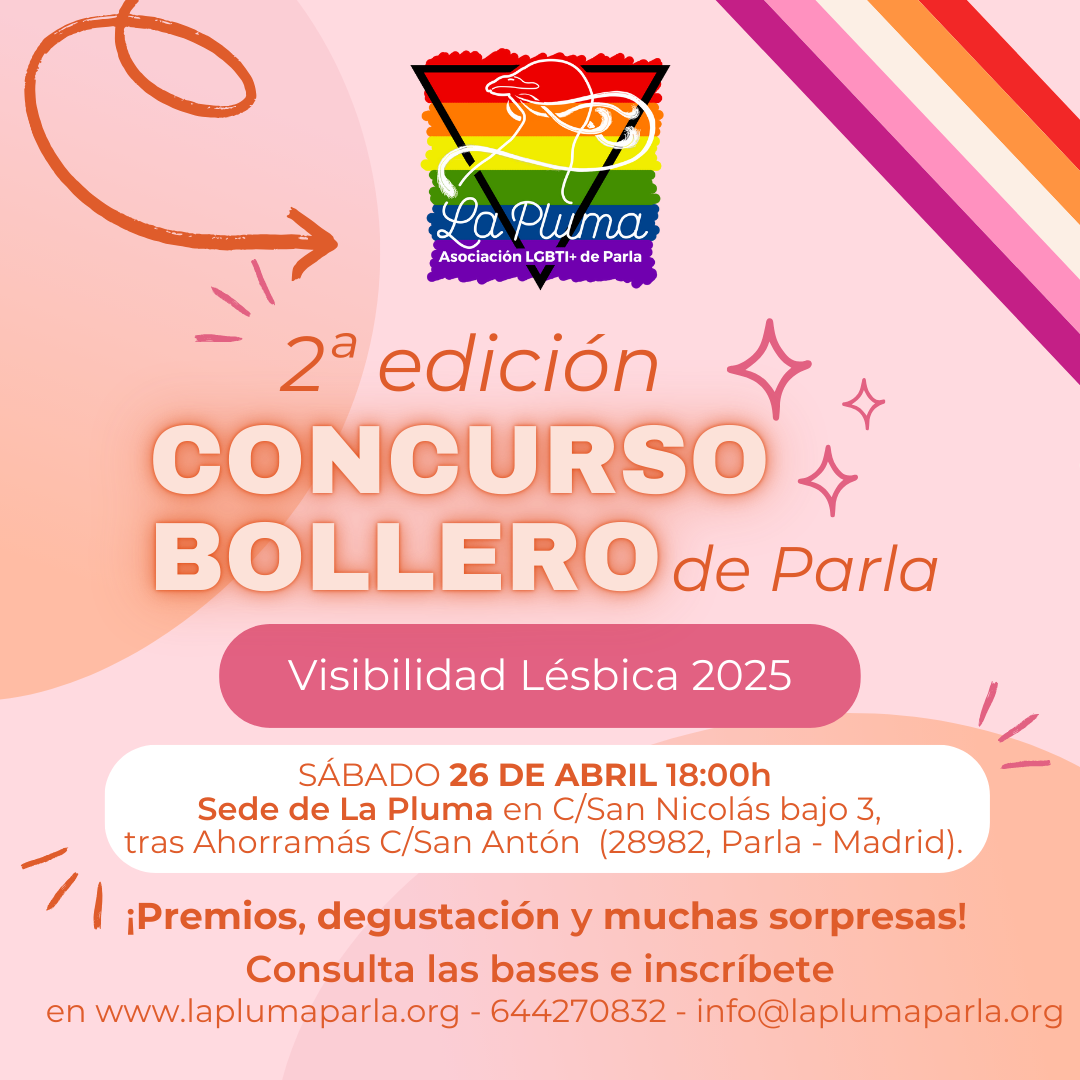 II edición del Concurso Bollero, con motivo del Día de la Visibilidad Lésbica.