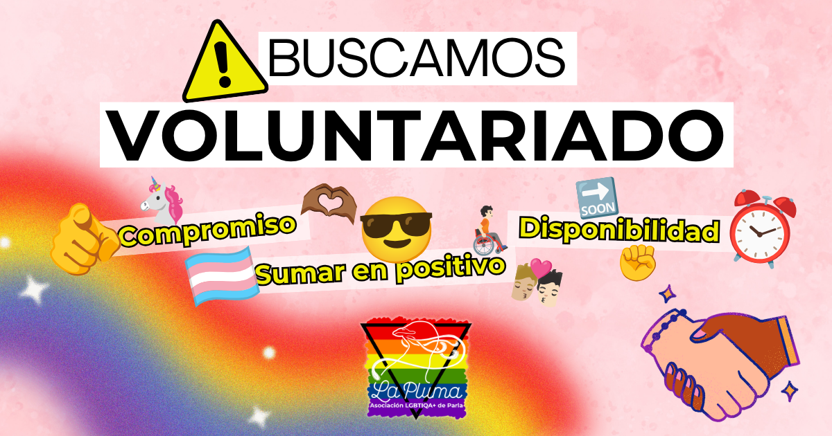 Haz voluntariado con nosotr@/es.